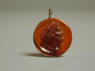 Amber Victorian Watch Fob