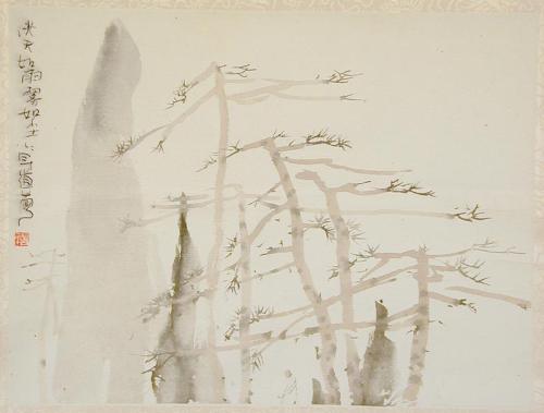 Untitled-Landscape with Treetops
