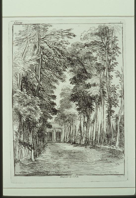 Avenue of Trees (after A. Watteau)